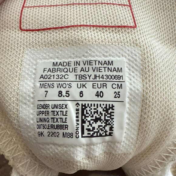 Converse Chuck Taylor All Star Lugged HI Lemon Drop A2132C Women Sz 8.5 Men 7 - Picture 3 of 12